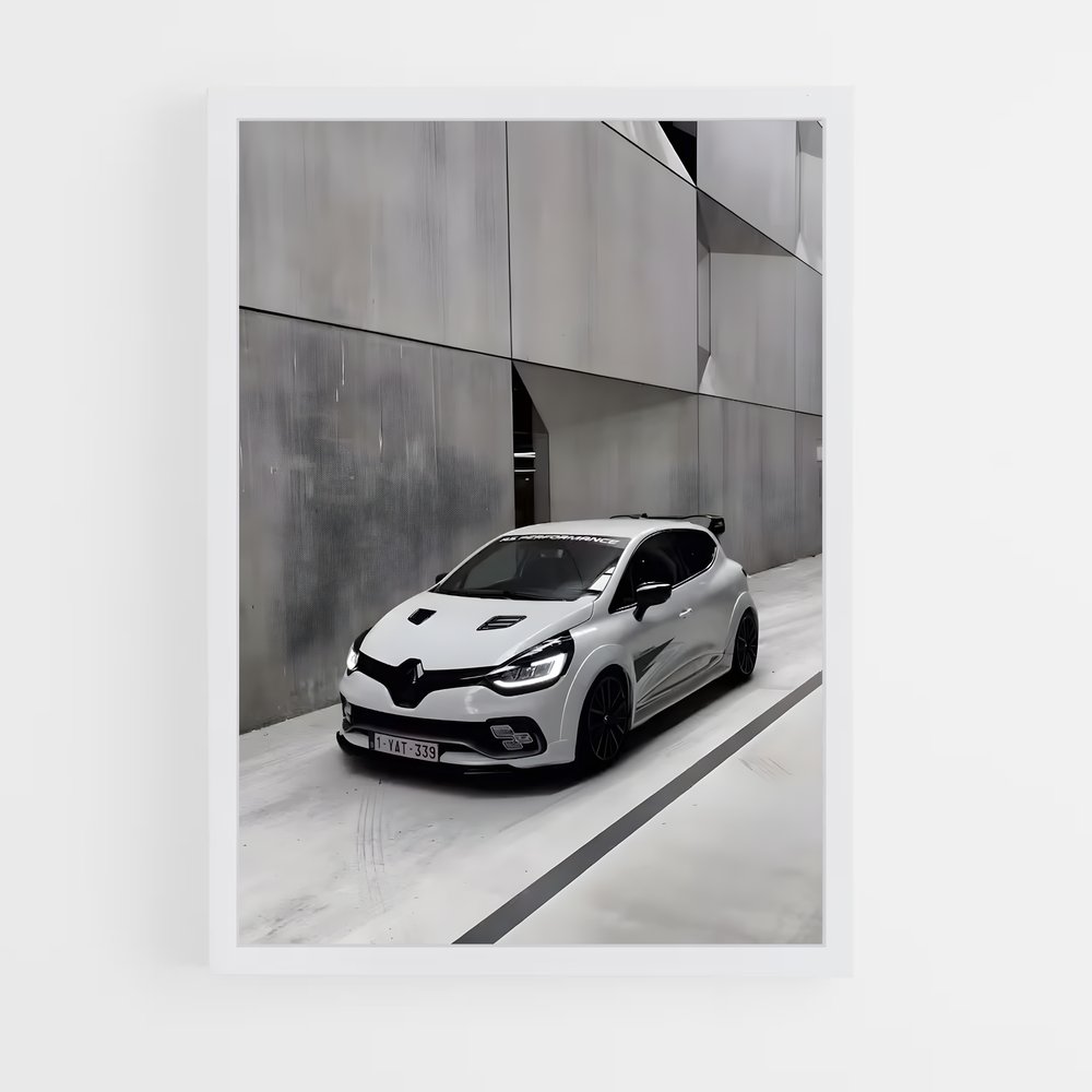 Poster Énergie Clio – affiche Renault (vue 3)